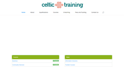 Desktop Screenshot of celtictraining.com.au